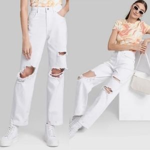 Wild Fable High Rise Dad Jean